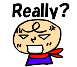 Japan ninjya kids sticker #1989101