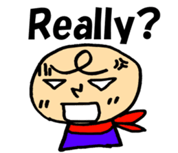 Japan ninjya kids sticker #1989101