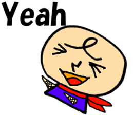 Japan ninjya kids sticker #1989110