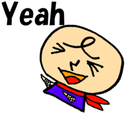 Japan ninjya kids sticker #1989110