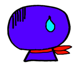 Japan ninjya kids sticker #1989112