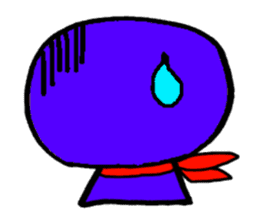 Japan ninjya kids sticker #1989112