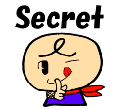 Japan ninjya kids sticker #1989121