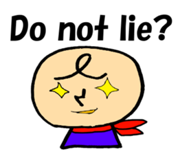 Japan ninjya kids sticker #1989122