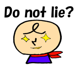 Japan ninjya kids sticker #1989122