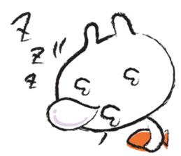 Hypothermia cat DAIFUKU-SAN sticker #1989186