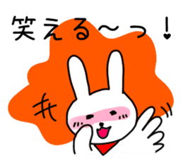 Simple and Cute Rabbits Sticker sticker #1989455