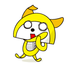 Alter ego of newspaper PANKING2 sticker #1990012