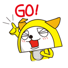 Alter ego of newspaper PANKING2 sticker #1990041