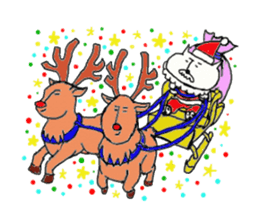 Fat thin cat sticker #1990324