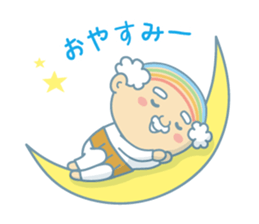 Uncle of the iridescent combover hair sticker #1990495