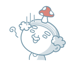 Uncle of the iridescent combover hair sticker #1990498