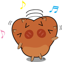 The second sticker of pretty Uribouchan. sticker #1990552