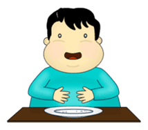 Fat Kid sticker #1990605