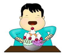 Fat Kid sticker #1990630