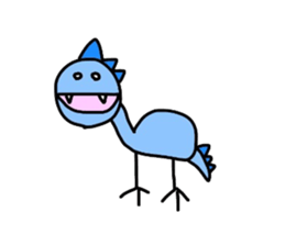 The dinosaur sticker #1990706