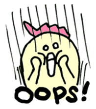 Here comes a Tennis Nut chick "Hiyokko"! sticker #1991223