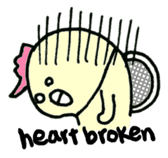 Here comes a Tennis Nut chick "Hiyokko"! sticker #1991234