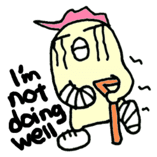 Here comes a Tennis Nut chick "Hiyokko"! sticker #1991242