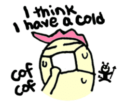 Here comes a Tennis Nut chick "Hiyokko"! sticker #1991243