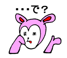 Cat?monkey?rabbit? sticker #1991999