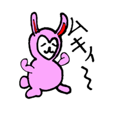 Cat?monkey?rabbit? sticker #1992004