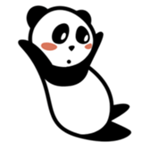 Emotional panda sticker #1992006