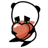 Emotional panda sticker #1992013