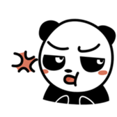 Emotional panda sticker #1992018