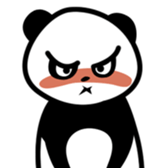 Emotional panda sticker #1992022