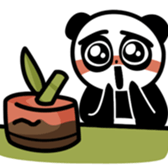 Emotional panda sticker #1992024