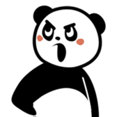 Emotional panda sticker #1992029