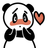 Emotional panda sticker #1992040