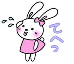 Usa Ribbon chan sticker #1992314