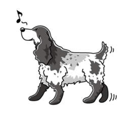 English Cocker Spaniel sticker #1992540