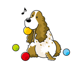 English Cocker Spaniel sticker #1992559