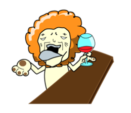 Self-satisfaction stamp of the tenpion sticker #1992822