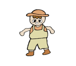 Active boy " Bisuke" sticker #1992988