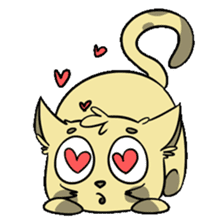 Sammy The Confused Cat sticker #1993138