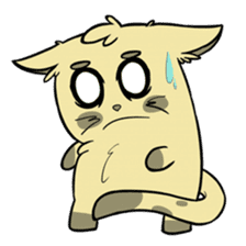 Sammy The Confused Cat sticker #1993141