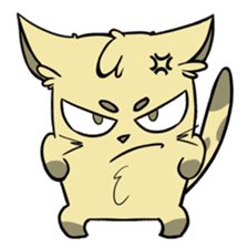 Sammy The Confused Cat sticker #1993150