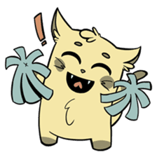 Sammy The Confused Cat sticker #1993155