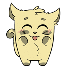 Sammy The Confused Cat sticker #1993156