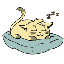 Sammy The Confused Cat sticker #1993162