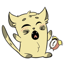 Sammy The Confused Cat sticker #1993163