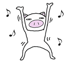 Message of piglets 2 sticker #1993379