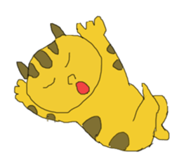 Cat language Nyanta&Nyanko sticker #1993423