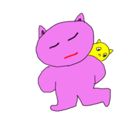 Cat language Nyanta&Nyanko sticker #1993436