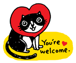 Lovely Meow-Meow sticker #1993813