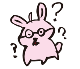 Rabbit for judgment sticker #1994212